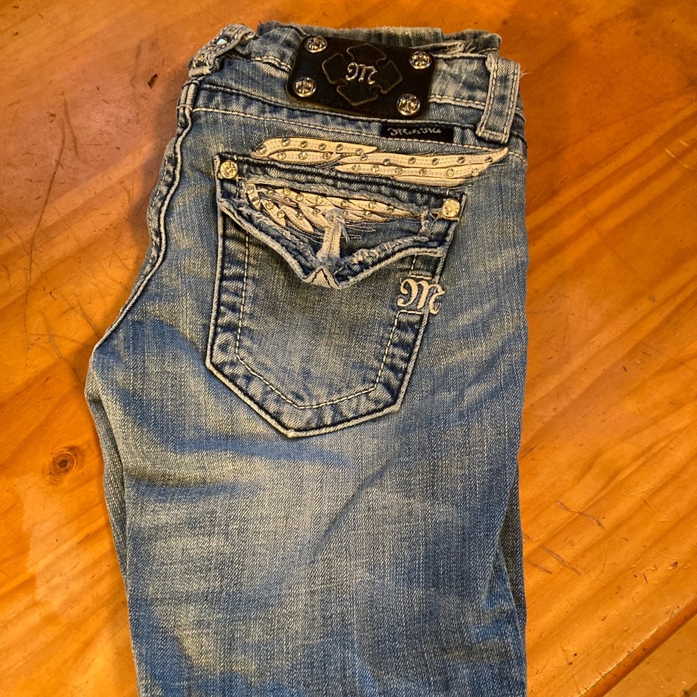 Miss Me boot cut jeans size 26